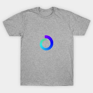 Infinity spiral purple to green T-Shirt